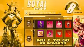Finally M8 ROYAL PASS 1 TO 50 RP REWARDS | M8 ROYAL PASS LEAKS | M7 & M8 RP Leaks | Pubg Mobile