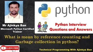 Reference counting and garbage collection in python 02