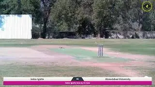 Indus Ignite vs Ahmedabad University live cricket match | 23-Dec-25 10:35 AM 25 live - Individual