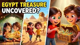 Time Traveling Through Ancient Egypt: The Pyramids Adventure For Kids🎬Animated Storybook For Kids