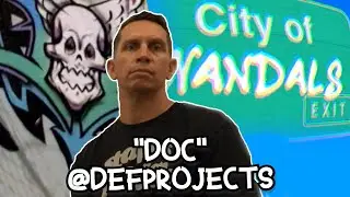 DOC Graffiti Writer Interview, Def Projects, THA Crew | City Of Vandals Podcast Ep. #23