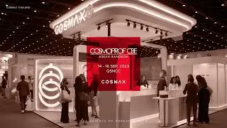 2023 COSMOPROF ASEAN at QSNCC I COSMAX Thailand