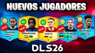 🤩TOP NEW PLAYERS IN DLS 26🔥 ft. Pogba, Mastantuono and more...