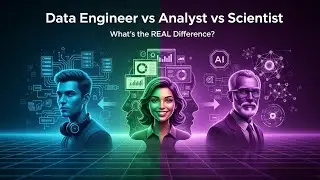 Data Engineer vs. Analyst vs. Scientist: The REAL Difference