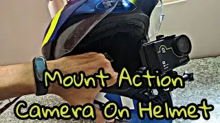 How To Mount Action Camera On Helmet & Accessories For Procus Rush 2.0