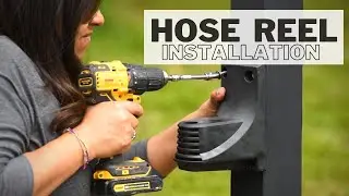 I have reached a new level of Adulting 😍 HOSE REEL INSTALLATION