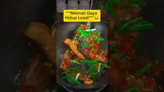 Menikmati gaya hidup lezat #reaction #funny #food #remixpopuler #shorts