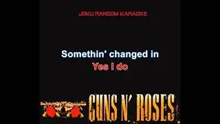 Guns N' Roses - Think About You [Karaoke]