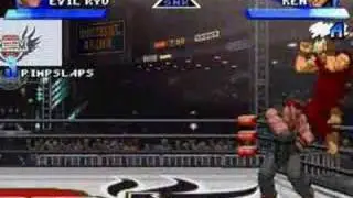 Evil Ryu (me) vs. Ken by Vyn