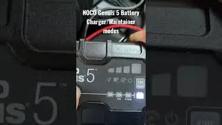 Здесь показаны функции/режимы, доступные на NOCO Genius 5.