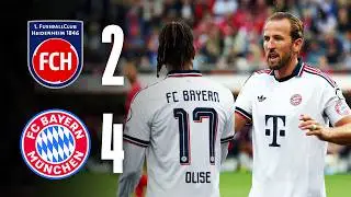 Win in the final friendly match! | FC Heidenheim - FC Bayern | Highlights
