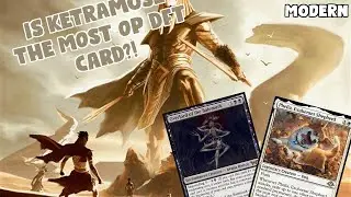 Is Ketramose the MOST OP DFT CARD?! | Aetherdrift Ketramosing | Modern | MTGO
