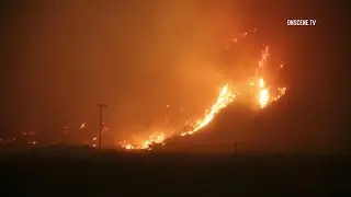 Sylmar Kagel Canyon Brush Fire