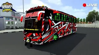 BUSSID Live 🔴 Solo Drive + Multiplayer | Road to 9K 🚀