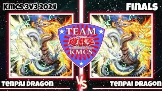 Yu-Gi-Oh! - Tenpai Dragon vs Tenpai Dragon | KMCS 3v3 2024 Finals | OCG
