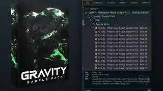 Ultrasonic - Gravity Progressive House Sample Pack - Free Download Edition