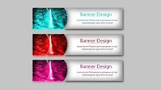 Photoshop Tutorial - Simple Web Banner Design @DDTuts