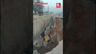 Bengaluru Traffic In Chaos After NH 44 Cave In Creates Massive Sinkhole