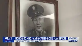 Honoring Horseheads American Legion's namesakes with hometown hero banner presentation