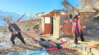 The operator's help to the first wife, which caused the evil first wife's discomfort and aggression