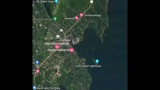 Google Map Series: Favorite Towns in Maine (slideshow of pics) Nov. 2023