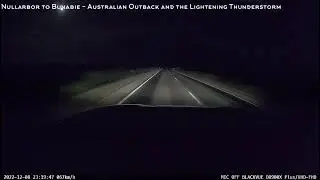 Epic lightning thunderstorm in Outback