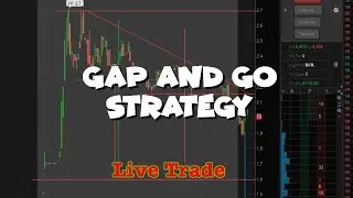 Gap and Go Strategy! Live Trades