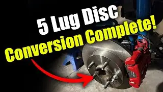 Foxbody Mustang 5 Lug Rear Disc Conversion and Shock Install!