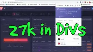 T2X-First Stake Ended 27k Tron Divs 😱🤯