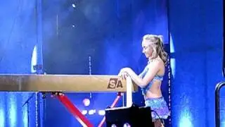 Nastia Liukin Beam 2008 Tour of Gymnastics Superstars