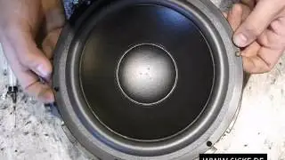 Dynaudio - 24W7506 MSP Filterschaum Reparatur