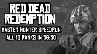 Red Dead Redemption 56:50 Master Hunter Speedrun (World Record)