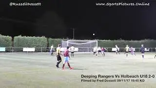 Deeping Rangers Vs Holbeach United 2-0 U18's Highlights