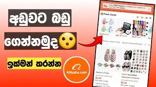 මෙච්චර අඩුවට බඩු | Alibaba free shipping sinhala | Alibaba online shopping sri lanak