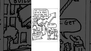 The line can&rsquo;t go up forever #comic #flipnote #flipbook #humor #funnyshorts #animation #pilotredsun