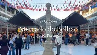 Come with me on a short walk in Mercado do Bolh&atilde;o in Porto, Portugal