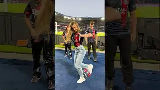 Balling at PSG 🏟 Is this the best stadium in the world? #streetpanna #football #soccer