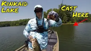 SUMMER JIGS On GRASS LINES Kinkaid Lake