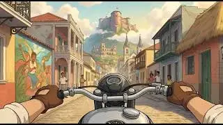 (2D Animation Style) Citadelle Laferri&egrave;re, Cap-Ha&iuml;tien, Haiti