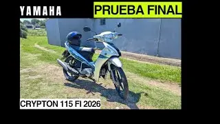 YAMAHA CRYPTON 115 fi 2026 -  Pero el video fue un FAIL