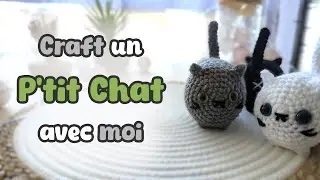 Craft un p'tit chat au crochet avec moi ! (Tuto FR)