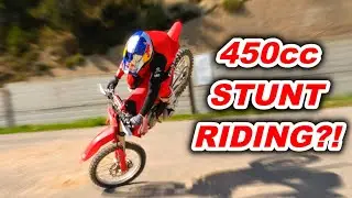 Stunt Riding a Motocross Bike? | 10K Special