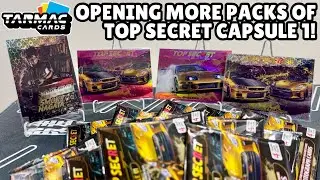 Открываю ещё несколько пачек TARMAC CARDS 2025 TOP SECRET CAPSULE 01. Мне даже выпала карточка 00...