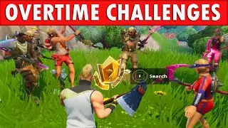 Fortnite Overtime Challenges *FREE REWARDS* CHAPTER 2 SEASON 2