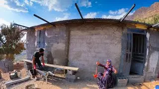 Nomadic documentary: Building a nomadic shelter in the mountains