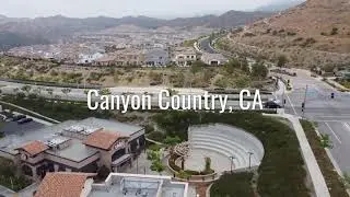 CANYON COUNTRY, CALIFORNIA, DJI MINI 2, Santa Clarita drone footage,