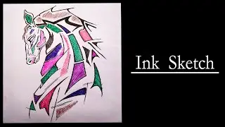 Beautiful but easy HORSE painting