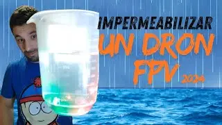 ‼️😱IMPERMEABILIZAMOS EL DRON😱‼️