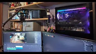 Обновление готового ПК MSI Aegis R2 от Costco для редактирования в Davinci Resolve. Скидка на Чёр...