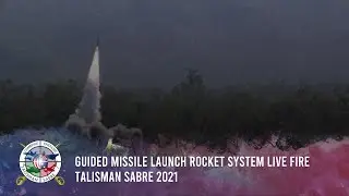 Guided missile launch rocket system live fire - Talisman Sabre 2021